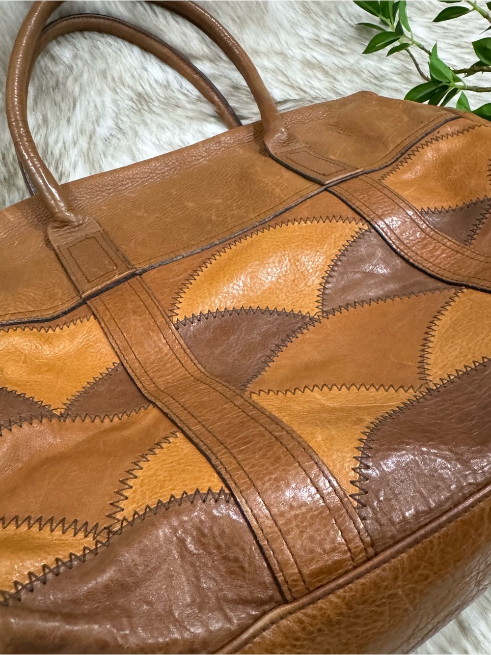 Mulberry Rio Patchwork Bayswater Leather Bag - Picture 12 of 17